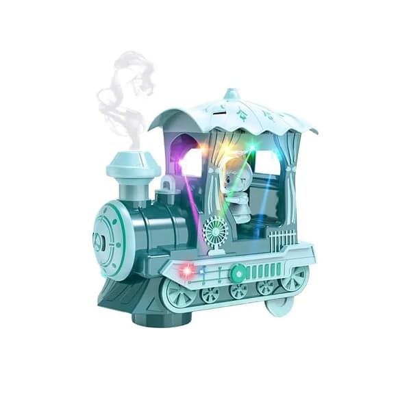 PoPo Toys Musical Spray Steam Train Toy - LXINDIA.COM