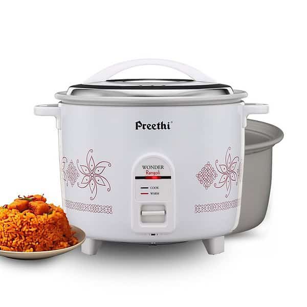 Preethi Electric Rice Cooker 1.8 Litre RC 320 A18 - LXINDIA.COM