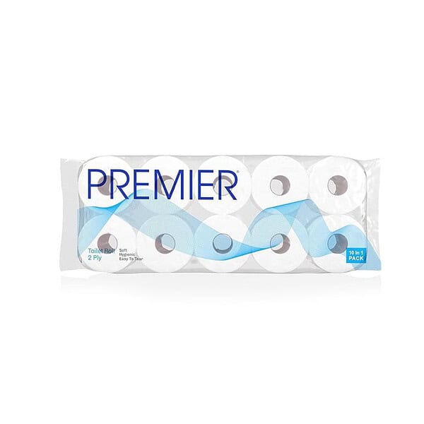 Premier Toilet Tissue Paper Rolls 2 Ply - LXINDIA.COM