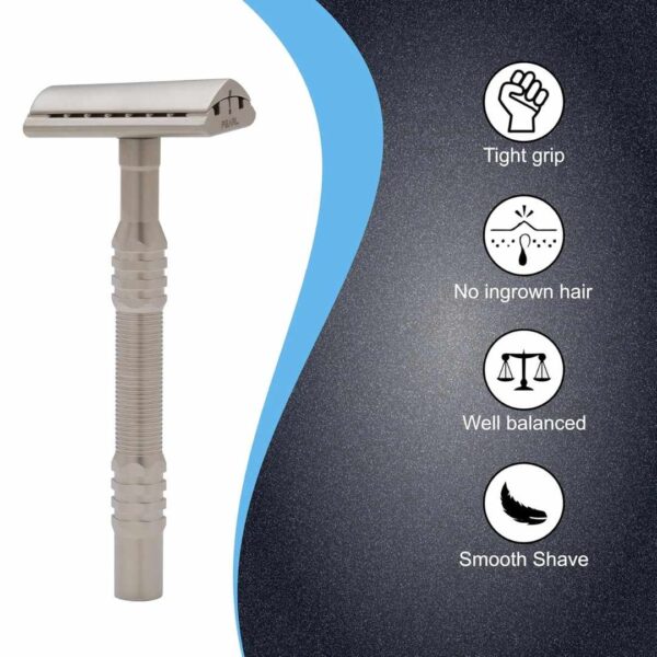 Premium Pearl Shaving Double Edge Safety Razor for Men1 - LXINDIA.COM