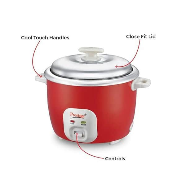 Prestige Delight Cute 1.8 SS Bowl Electric Rice Cooker 1 - LXINDIA.COM