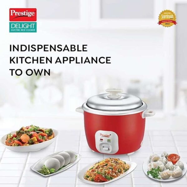 Prestige Delight Cute 1.8 SS Bowl Electric Rice Cooker 2 - LXINDIA.COM