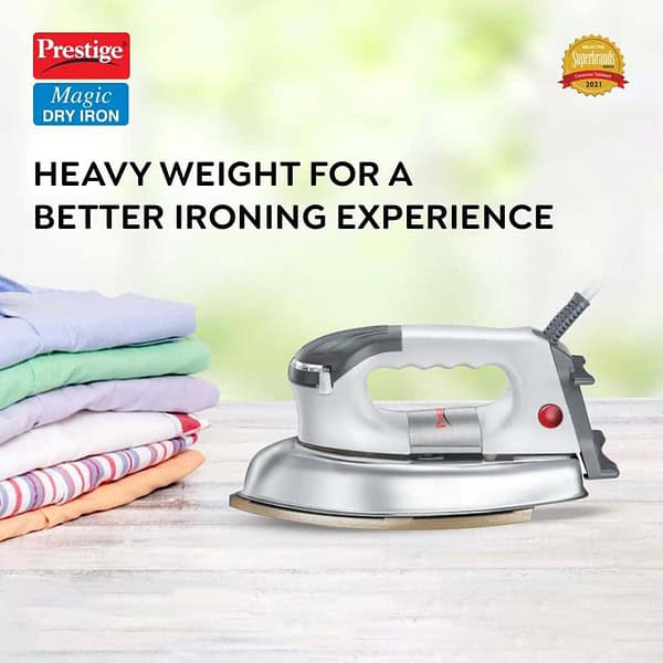 Prestige Magic Dry Iron – PDI 06 Silver3 - LXINDIA.COM