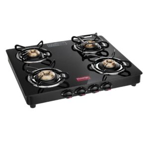 Prestige Marvel Glass Top 4 Burner Gas Stove - LXINDIA.COM