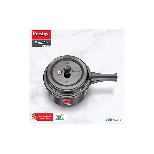 Prestige Popular Svachh Hard Anodised 3 litre Pressure Cooker - LXINDIA.COM