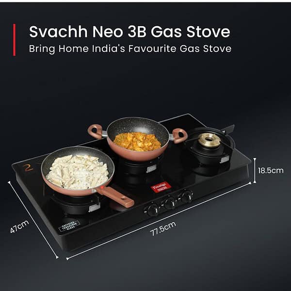 Prestige Svachh Neo Gtsn 03 Toughened Glasstop Gas Stove2 - LXINDIA.COM