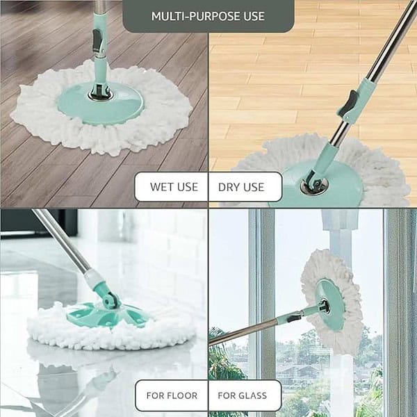 Presto Elite Spin Mop with Steel Wringer and Auto Fold Handle 3 - LXINDIA.COM