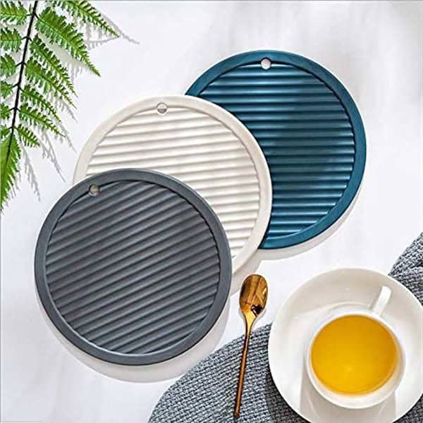 Primetan 3pcs Trivet Mat Multipurpose Silicone Pot Holders 3 - LXINDIA.COM