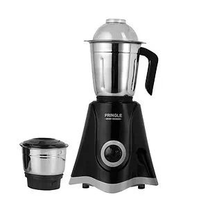 Pringle 2 Jar Mixer Grinder 500W Powerful Motor Black - LXINDIA.COM