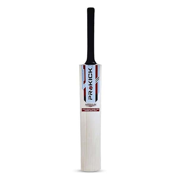 Prokick Magnum Indian Willow Popular Willow Cricket Tennis Ball Bat SH - LXINDIA.COM