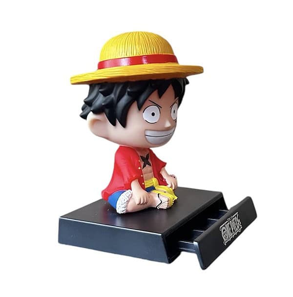 Quirked Up Luffy One Piece Bobblehead Anime Action Figure 01 - LXINDIA.COM