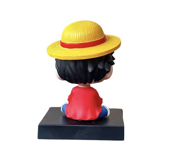 Quirked Up Luffy One Piece Bobblehead Anime Action Figure 02 - LXINDIA.COM