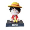 Quirked Up Luffy One Piece Bobblehead Anime Action Figure - LXINDIA.COM