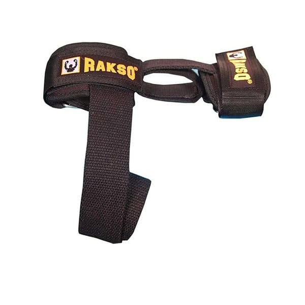 RAKSO Gym Weight Lifting Straps for Men cotton brown - LXINDIA.COM