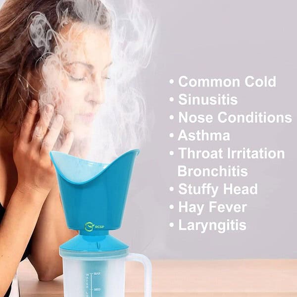 RCSP 3 in 1 Steam Vaporizer machine and Facial Steamer GREEN1 - LXINDIA.COM