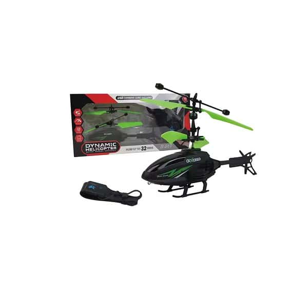 ROBOMALLS Flying Helicopter with Hand Induction Watch Charging Helicopter with 3D Light - LXINDIA.COM