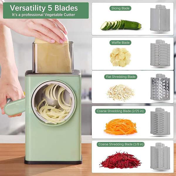 ROMINO Manual Vegetable Grater for Kitchen B - LXINDIA.COM