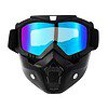 ROMJ Motorcycle Goggle Mask Anti Scratch Uv Protective Face Mask - LXINDIA.COM