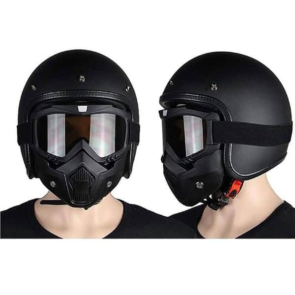 ROMJ Motorcycle Goggle Mask Anti Scratch Uv Protective Face Mask3 - LXINDIA.COM