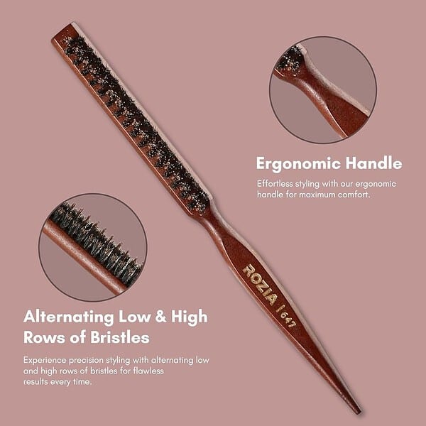 ROZIA Pro Teasing Brush Comb In One2 - LXINDIA.COM