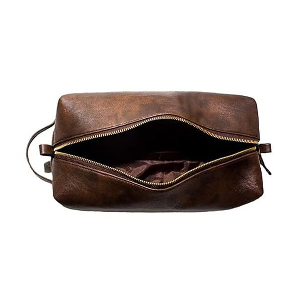 RUBAB MEN Premium Vegan Leather Toiletry Bag For Men 4 - LXINDIA.COM