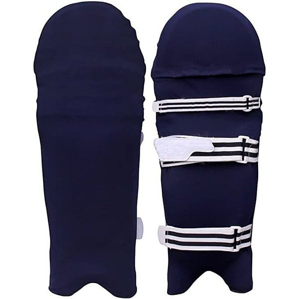 Raizex Colored Cricket Batting Pads Covers Leg Guards Clads Protection Navy Blue Mens Size - LXINDIA.COM