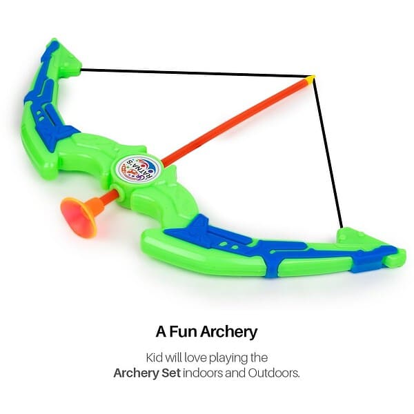 Ratnas Junior Archery Set with 1 Bow and 3 Arrows s - LXINDIA.COM