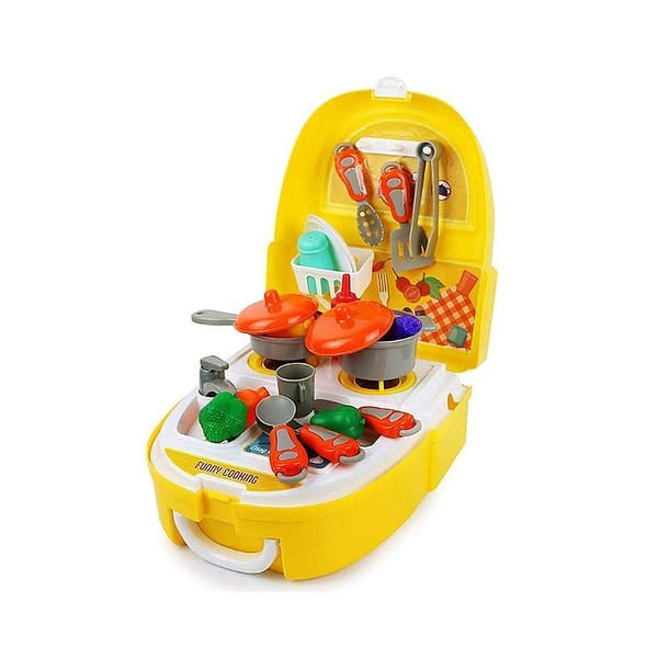 Razzes Best of The Toys Little Chef Cooking Backpack Kitchen Set - LXINDIA.COM