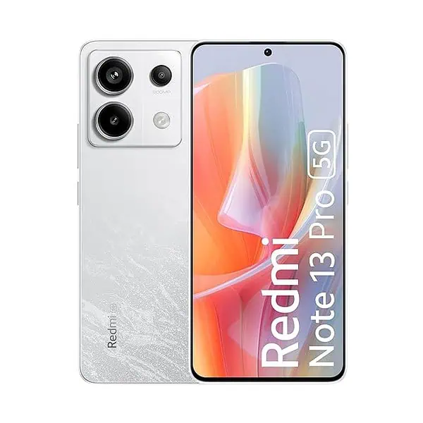 Redmi Note 13 Pro Arctic White 12GB RAM 256GB Storage - LXINDIA.COM