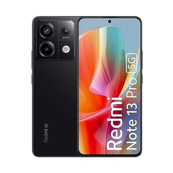 Redmi Note 13 Pro Midnight Black 12GB RAM 256GB Storage - LXINDIA.COM