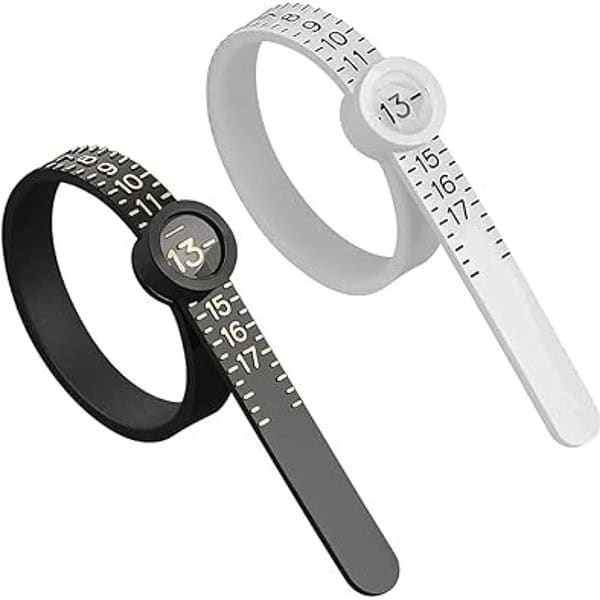 Ring Sizer Measuring Tool with Magnifying Glass - LXINDIA.COM