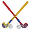 Rioff® Kids Hockey Set for Kids 2 Hockey Sticks 2 Ball Kids 3 to 6Year Set of 2 - LXINDIA.COM