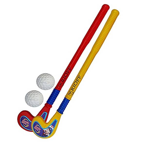 Rioff® Kids Hockey Set for Kids 2 Hockey Sticks 2 Ball Kids 3 to 6Year Set of 2 3 - LXINDIA.COM