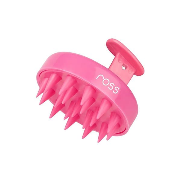 Ross Round Pink Hair Scalp Massager Shampoo Hair BrushPack of 2 - LXINDIA.COM