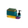 Royal Brothers 3 in 1 Soap Pump Dispenser Blue - LXINDIA.COM