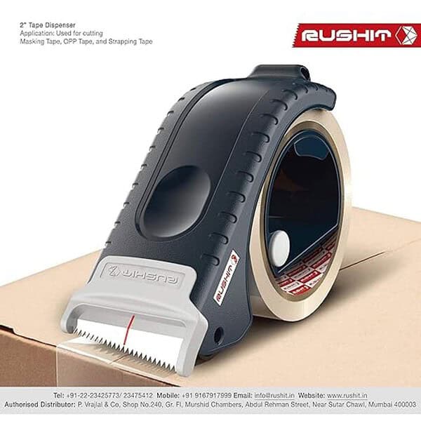 Rushit 2 inch Hand Held Tape Dispenser 1 - LXINDIA.COM