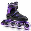 Ruthfot Adjustable Inline Skates for Boys and Girls - LXINDIA.COM