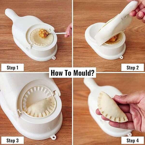 Rylan 2 in 1 Dumpling Maker Ghughra Momos Maker Machine 2 - LXINDIA.COM