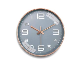 Rylan Wall Clock 12 Silent Quartz Decorative Wall Clock - LXINDIA.COM