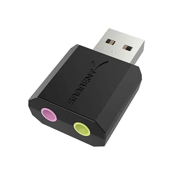 SABRENT USB 3D SOUND ADAPTER BLACK - LXINDIA.COM