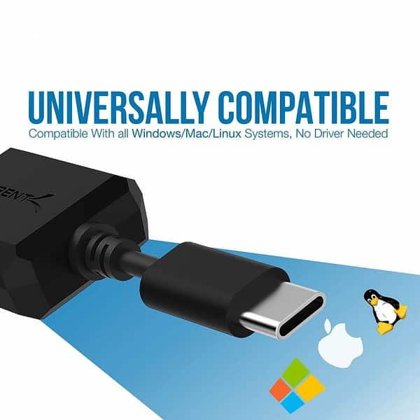 SABRENT USB TYPE C SOUND ADAPTER 3 - LXINDIA.COM