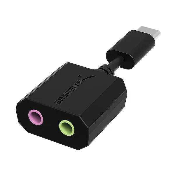 SABRENT USB TYPE C SOUND ADAPTER - LXINDIA.COM