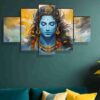 SAF Shiva Paintings For Wall Decoration Set Of Five - LXINDIA.COM