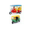 SARASI E Rickshaw CNG Auto for Kids Pull Back Action Toys - LXINDIA.COM