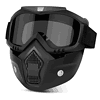 SARTE TPU Goggle Mask With Adjustable Strap Black - LXINDIA.COM