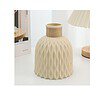 SATYAM KRAFT 1 Piece Unbreakable Nordic Plastic Vase Cream - LXINDIA.COM