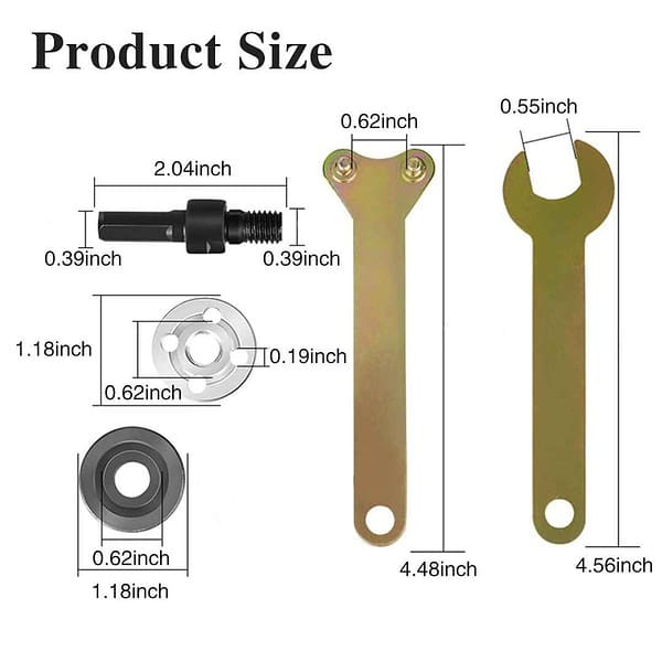 SHAFIRE 5Pcs 5 mm Shank M10 Arbor Mandrel Cutting Tool2 - LXINDIA.COM