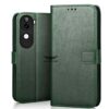 SHINESTAR iQOO Z9s 5G Flip Back Cover Green - LXINDIA.COM