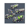 SHIPEASE Alloy Model 4 Pcs Construction Truck Toy Cement Mixture Dumper Fuel Excavator Truck - LXINDIA.COM