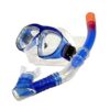 SHREVI Swimming Mask Diving Goggles with Silicone Breathing Tube Snorkel Set - LXINDIA.COM